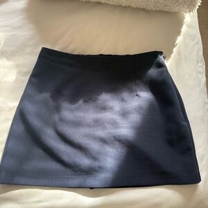 Abercrombie & Fitch Navy Mini Skort